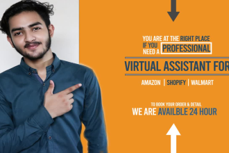 成为您的专家亚马逊fba虚拟助理ppc，清单，pl