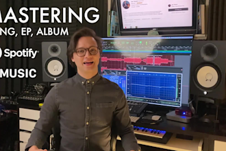 master your song, ep or album professionally