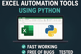 automate your excel tasks and create custom excel tools with python