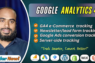 setup ga4 ecommerce tracking, google ads conversion tracking with server side