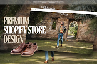 build german shopify store or shopify website that converts