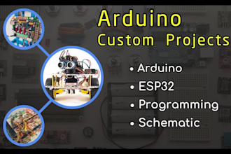do arduino programming and schematic circuit