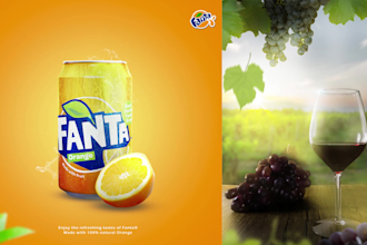 design professional product advertisement posters and social media ads