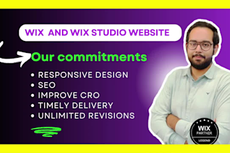 develop your wix website and do the wix website redesign
