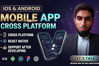 develop your cross platform app for ios and android using react native