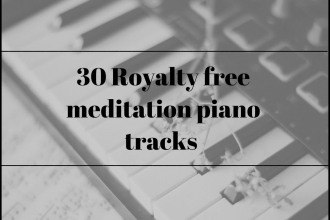 provide meditation piano music for commercial use royalty free