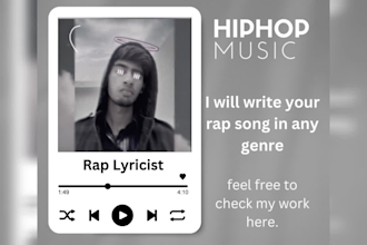 write quality rap song lyrics in urdu, hindi or english