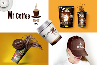 design food, bar, cafe, pizza, bbq, burger and restaurant logo