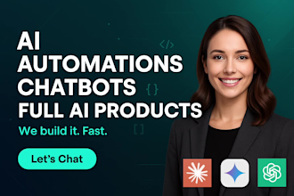 build ai automations, chatbots and ai apps
