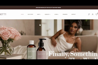 design skincare website beauty website skincare shopify store cosmetics website