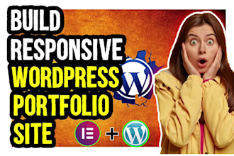 build a responsive wordpress portfolio site