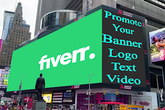 promote your content on the times square NYC billboard video