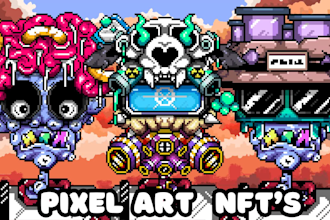 create valuable pixel art nft collection