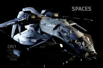 make 3d spaceship model, vehicles, starship, aircraft, drone and more