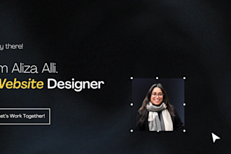 design and build custom websites in webflow and wordpress