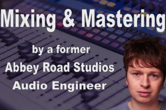 be your music mixing and mastering audio engineer