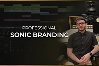 do an audio logo for your channel or company