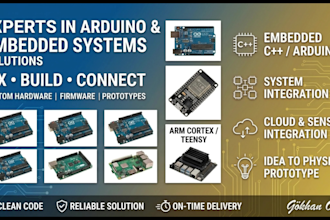 develop your custom electronic projects and embedded systems