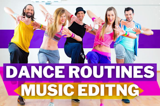 edit, cut, mix songs for your performance