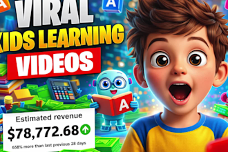 create best kids learning videos for youtube, kids channel