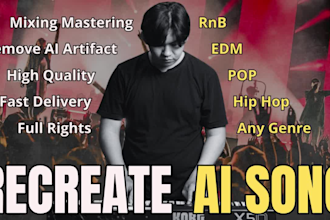 recreate or remake ai suno song with commercial use