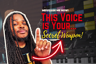 be expert male singer songwriter and sing chorus for your rnb and rap songs