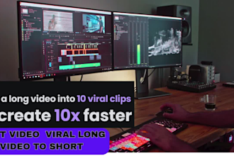 repurpose podcast into viral short form content for tiktok, reels and shorts