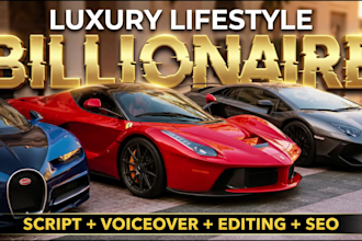 luxury lifestyle cashcow youtube automation videos