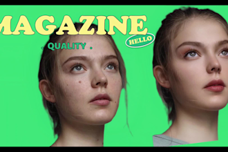 fix the forehead, skin, all face details