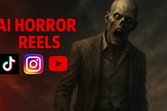create viral ai horror videos, scary story, horror story, horror creepy videos