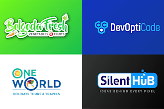 do creative modern minimalist logo design for your business