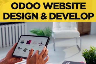 design and develop a professional odoo website