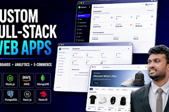 build a custom web application or business portal