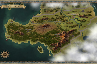 design fantasy city map ttrpg dnd rpg map fantasy book map novel map world map