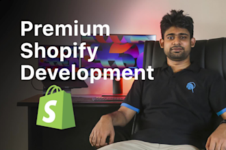 create ecommerce shopify website or dropshipping store