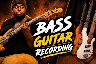 record basslines for your track