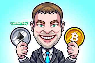 design awesome cartoon, mascot, caricature logo