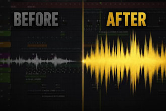 mix and master your rap track with punchy 808s and clear vocals