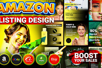 amazon listing images design, a plus content ebc design