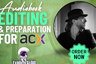 produce your audio book for acx