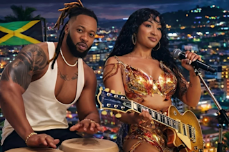 female dancehall reggae singer duets country music with any male artist