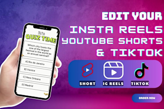 create quiz videos for instagram, tiktok and more