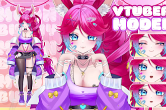 design and rigging your live2d vtuber model for vtube studio