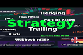 code your custom strategies or bot