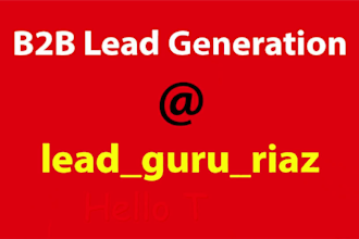 do b2b lead generation and collect targeted linkedin leads