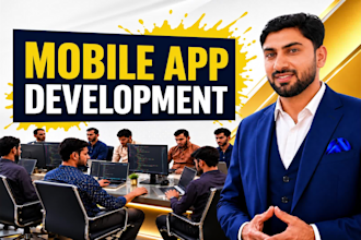 develop a custom mobile app for startup