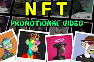 create nft promotion video