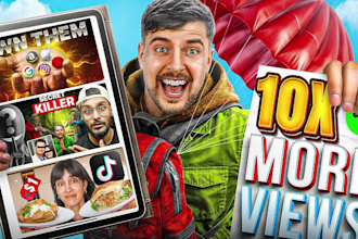 design eye catchy clickbait youtube thumbnails in mr beast style