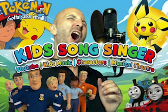 be your kids singer for nursery rhymes and youtube kids