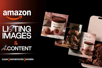 design design amazon listing images and a plus content